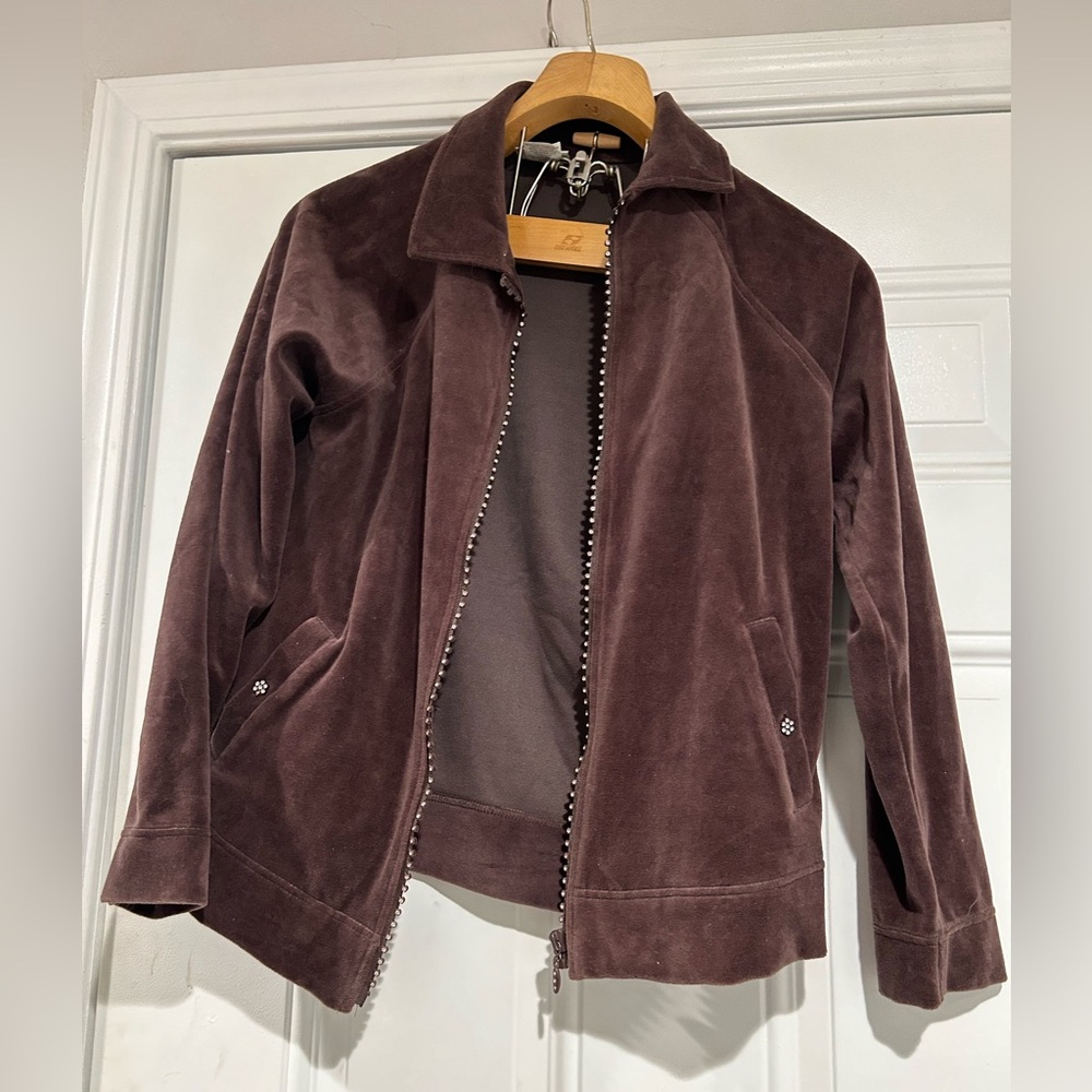 Zip Up Jacket Hot Colton by Marc Ware Size Small
